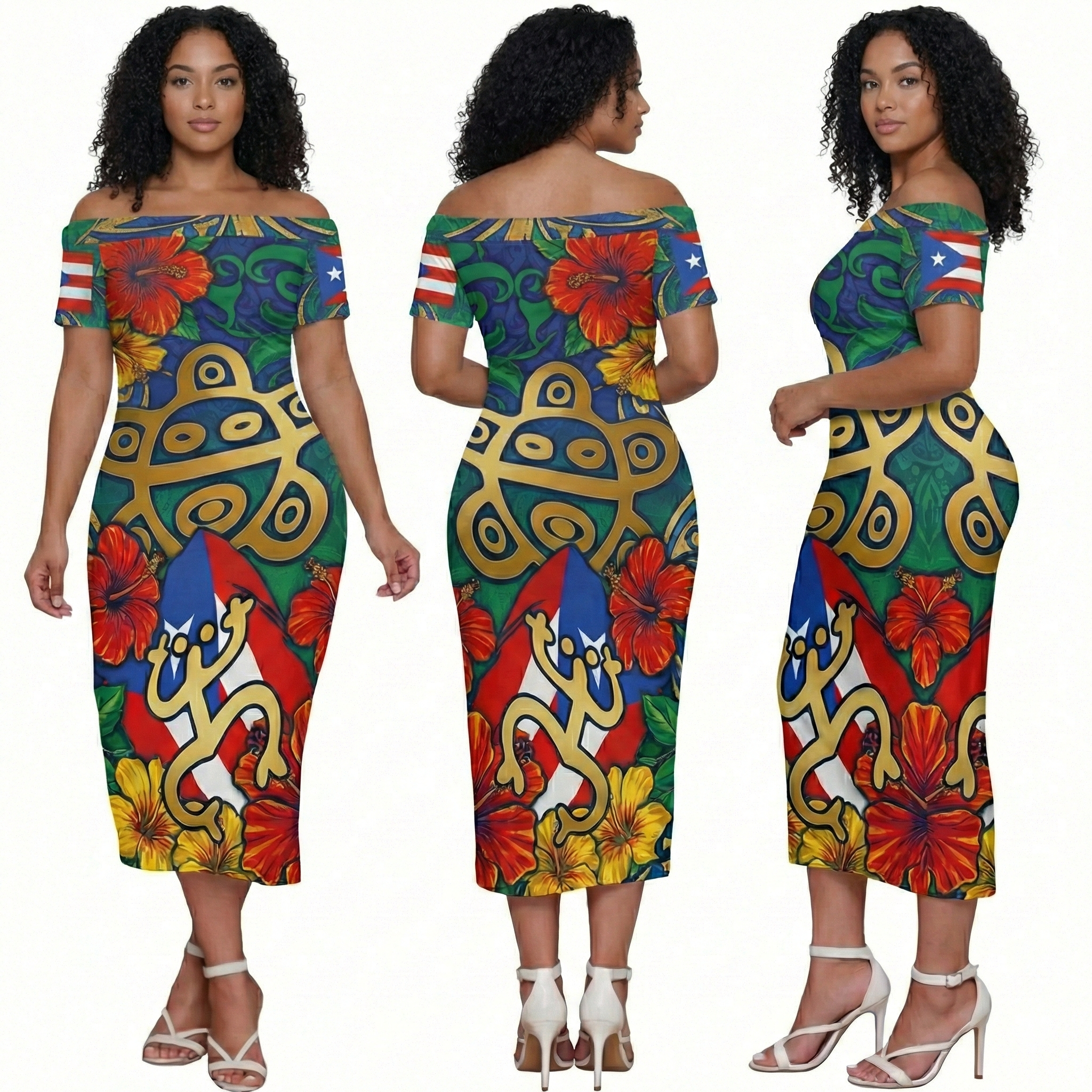 Woman 1 - Puerto Rican Features Matched